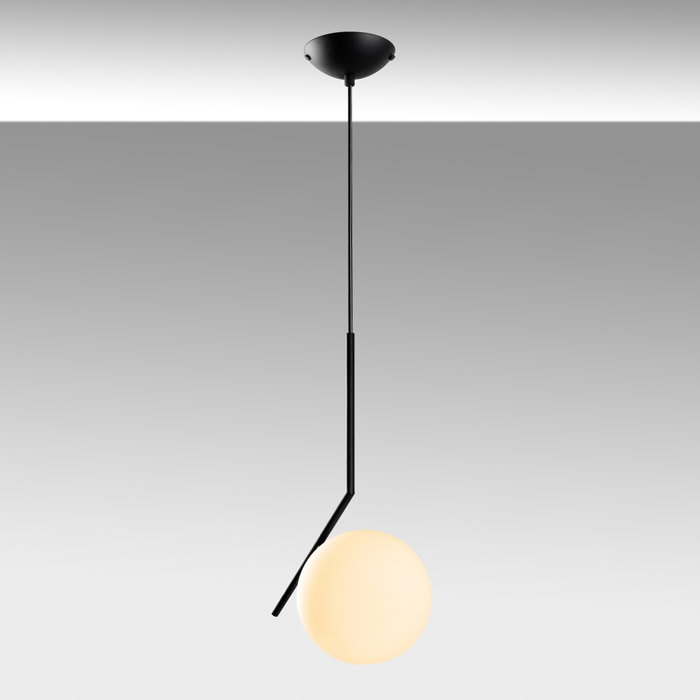 Opviq Luminar - 14110 Lámpara de araña de metal negra ajustable